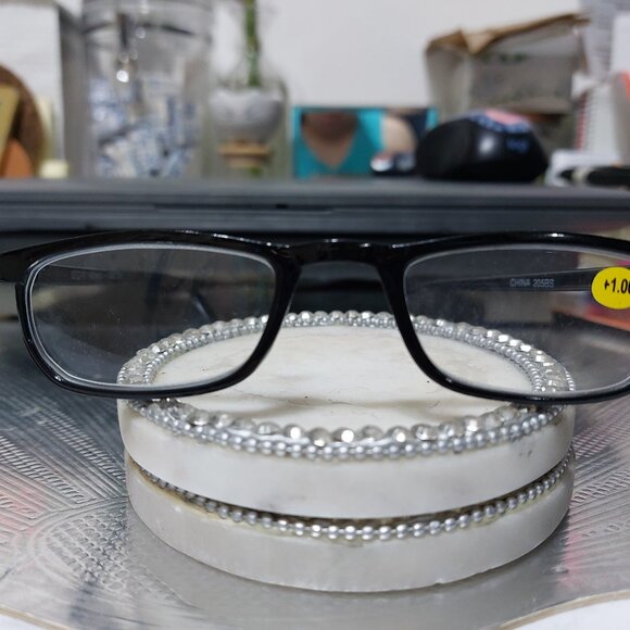 Simple Foster Grant MS0521 Brandon Black Readers 1.00 Power Simple Black BUNDLE - Picture 16 of 16